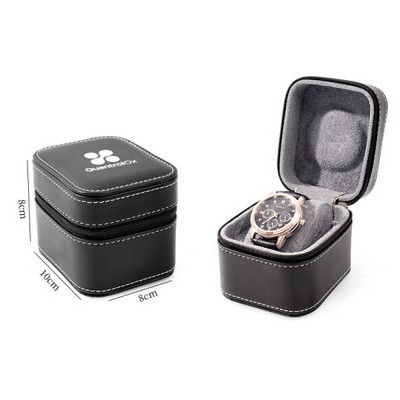 Zipper Watch Box